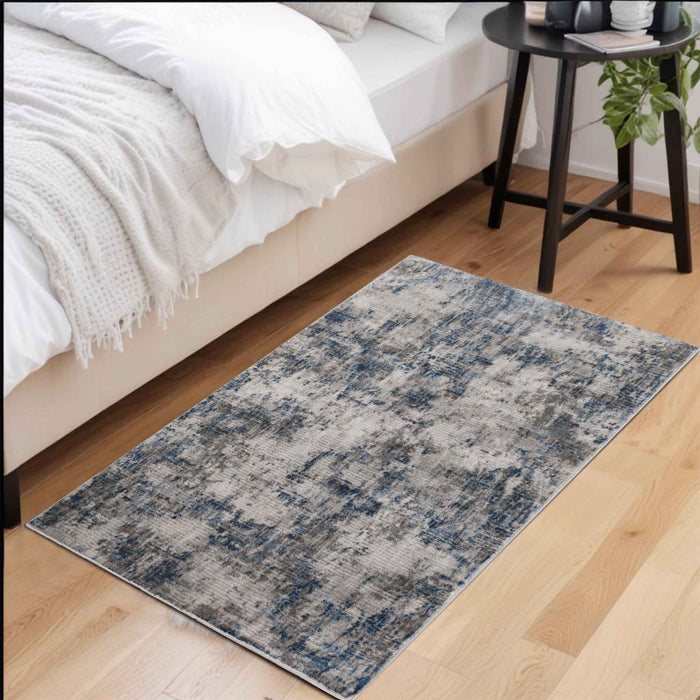 Euphemia Distressed Abstract Eclectic Modern Indoor Area Rug or Runner