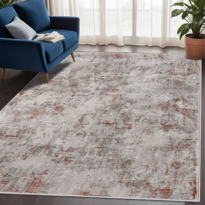 Euphemia Distressed Abstract Eclectic Modern Indoor Area Rug or Runner