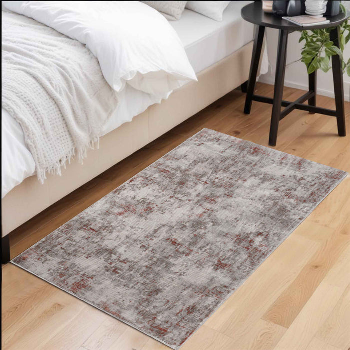 Euphemia Distressed Abstract Eclectic Modern Indoor Area Rug or Runner