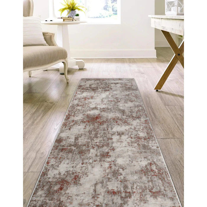 Euphemia Distressed Abstract Eclectic Modern Indoor Area Rug or Runner