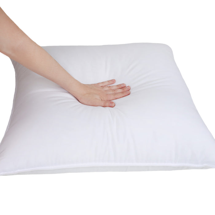 Down Alternative Brushed Microfiber Hypoallergenic 2 Piece Pillow Set