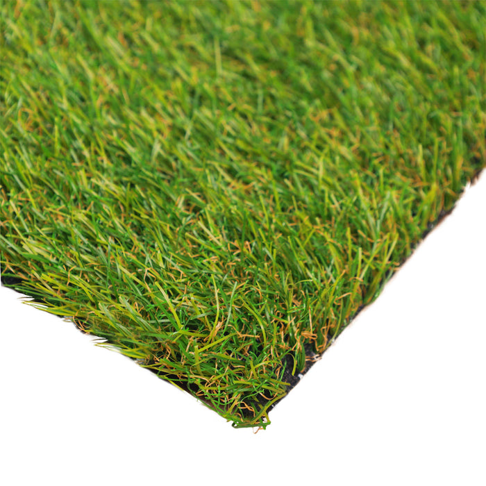 Artificial Grass Indoor/ Outdoor Area Rug Set of 6 - Green