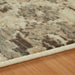 Fawn Abstract Floral Indoor Area Rug Or Runner Rug - Beige