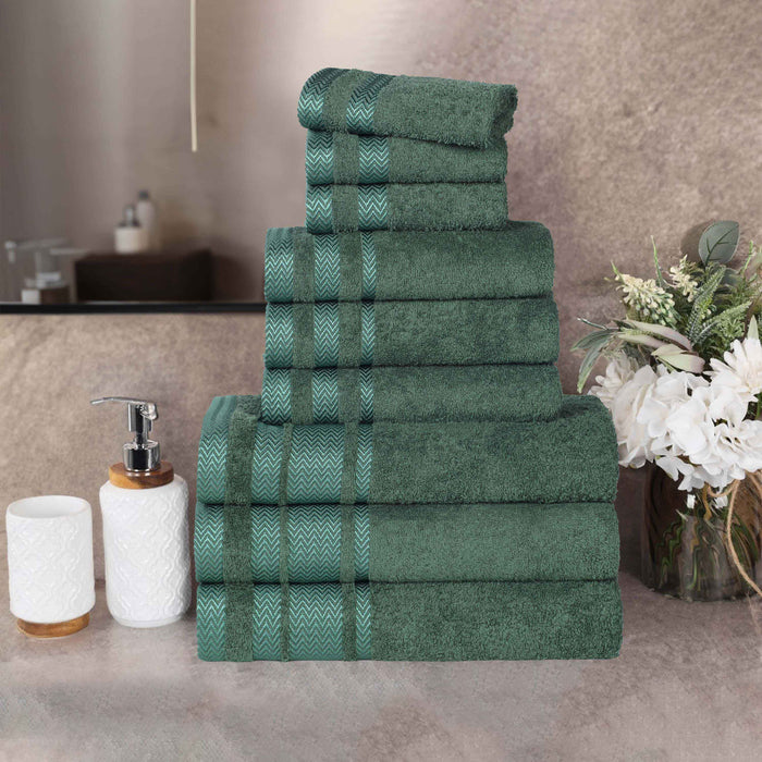 Hays Cotton Medium Weight 9 Piece Towel Set