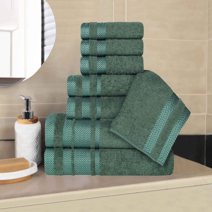 Hays Cotton Medium Weight 8 Piece Towel Set