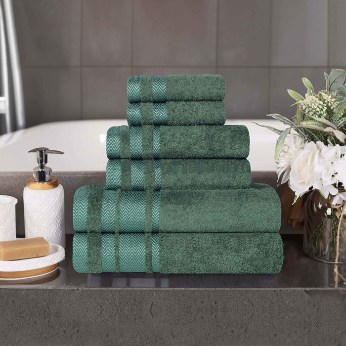 Hays Cotton Medium Weight 6 Piece Towel Set