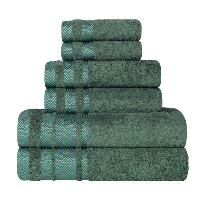 Hays Cotton Medium Weight 6 Piece Towel Set