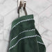 Niles Egypt Produced Giza Cotton Dobby Ultra-Plush 8 Piece Towel Set - Forrest Green