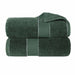 Niles Egypt Produced Giza Cotton Dobby Ultra-Plush Bath Sheet Set of 2 - Forrest Green