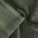 Egyptian Cotton Pile Plush Heavyweight Absorbent 9 Piece Towel Set - Forrest Green