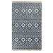 Genaine Geometric Diamond Indoor Area Rug Or Runner Rug - Nightfall Blue