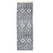 Genaine Geometric Diamond Indoor Area Rug Or Runner Rug - Nightfall Blue