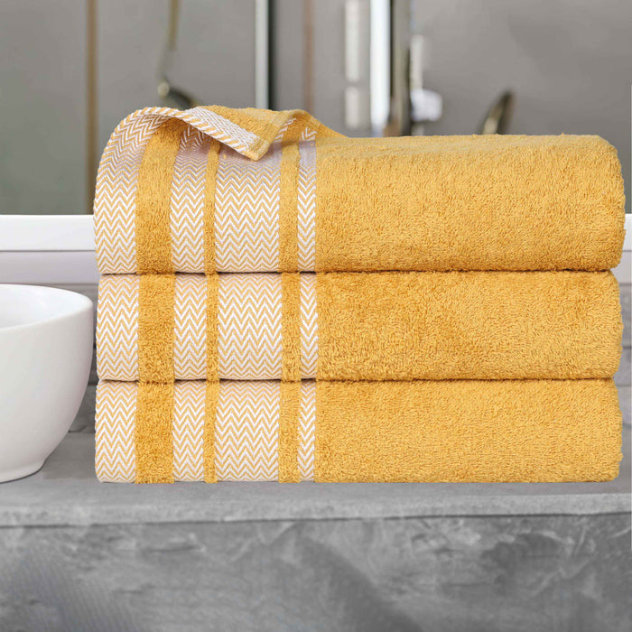 Hays Cotton Soft Medium Weight Bath Towel Set of 3