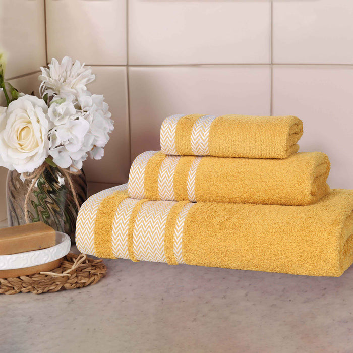 Hays Cotton Medium Weight 3 Piece Towel Set