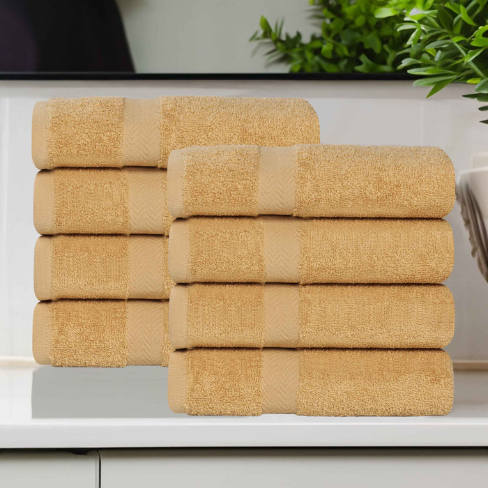 Franklin Cotton Eco Friendly 8 Piece Hand Towel Set