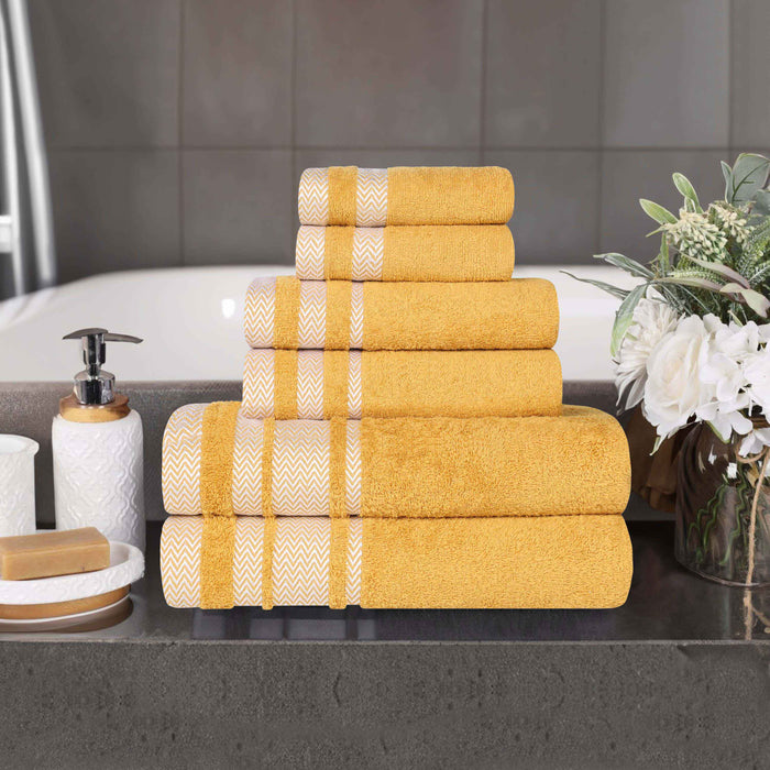 Hays Cotton Medium Weight 6 Piece Towel Set