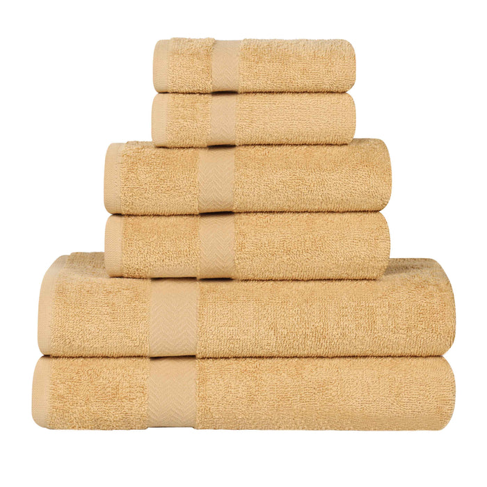 Frankly Eco Friendly Cotton 6 Piece Towel Set