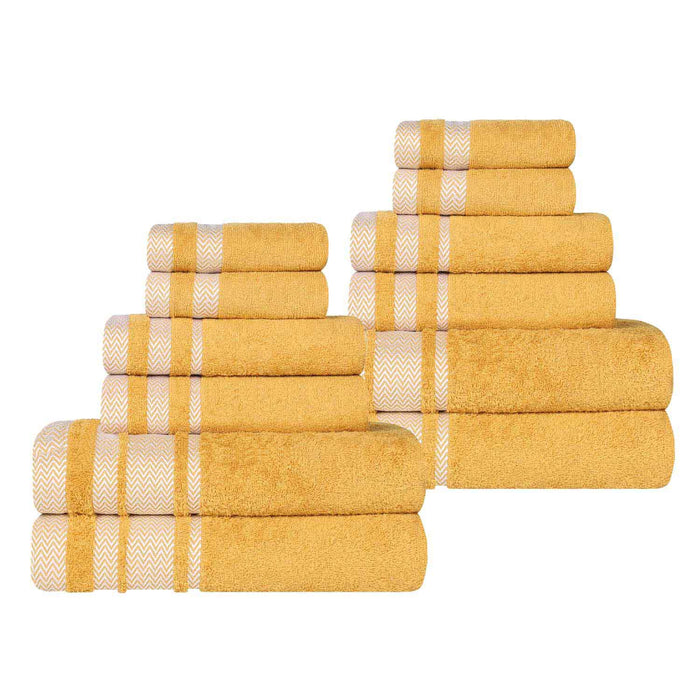 Hays Cotton Medium Weight 12 Piece Towel Set