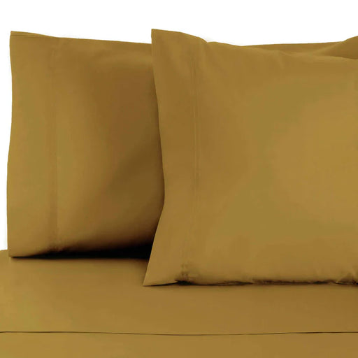 300 Thread Count Rayon from Bamboo 2 Piece Pillowcase Set - Gold
