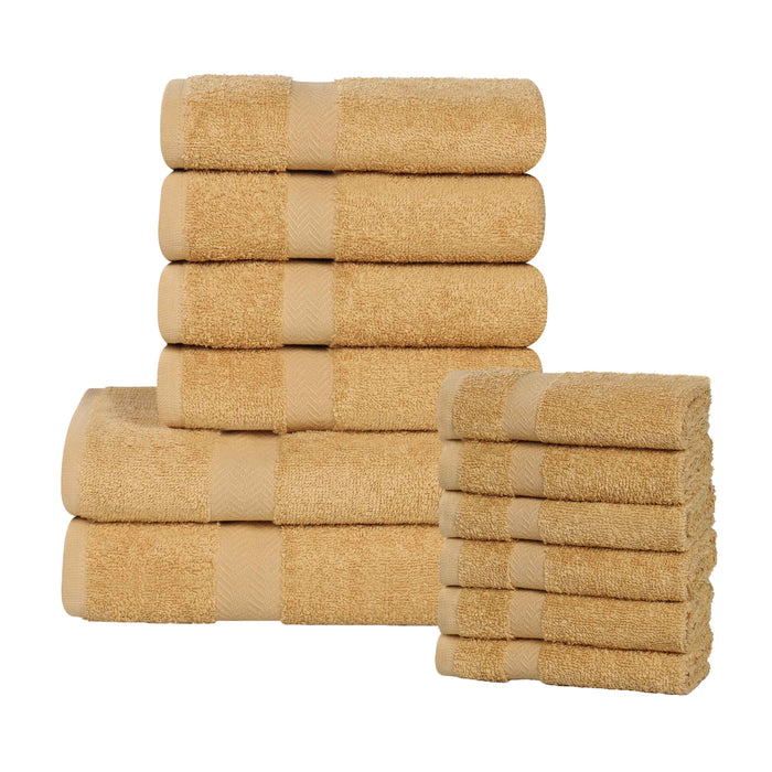 Franklin Cotton Eco Friendly 12 Piece Towel Set