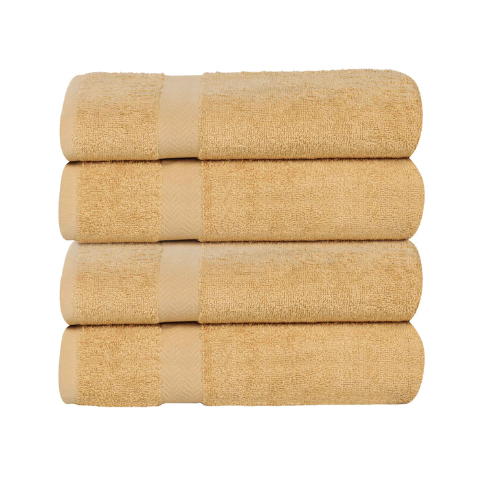 Franklin Cotton Eco Friendly 4 Piece Bath Towel Set