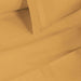1500 Thread Count Egyptian Cotton Solid 2 Piece Pillowcase Set - Gold