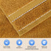 Niles Egypt Produced Giza Cotton Dobby Ultra-Plush 3 Piece Towel Set - Gold