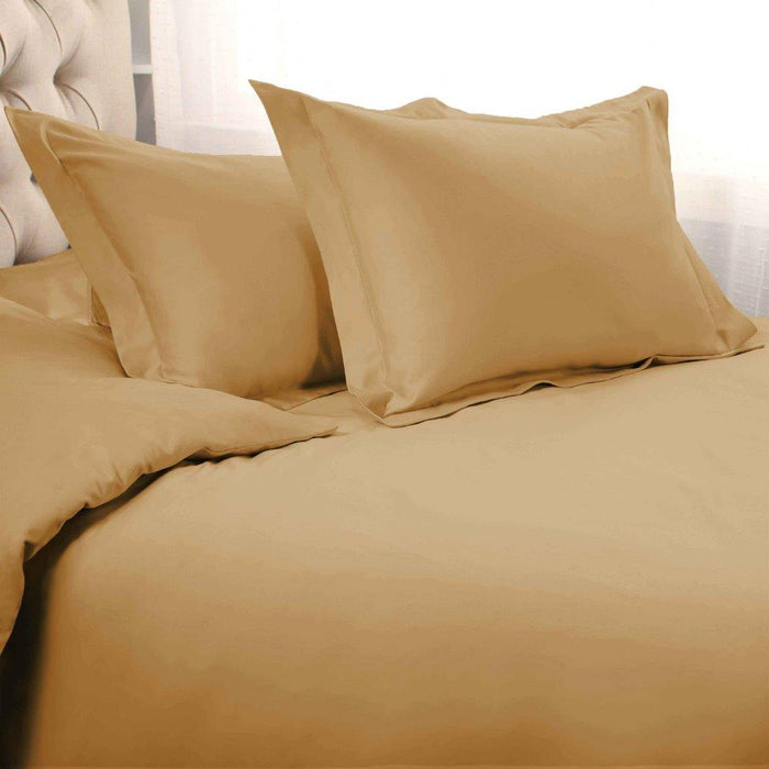 1200 Thread Count Egyptian Solid Cotton Duvet Cover Set