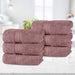 Atlas Cotton Plush Absorbent Heavyweight Luxury Hand Towel Set of 6 - GrapeShake