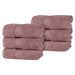 Atlas Cotton Plush Absorbent Heavyweight Luxury Hand Towel Set of 6 - GrapeShake