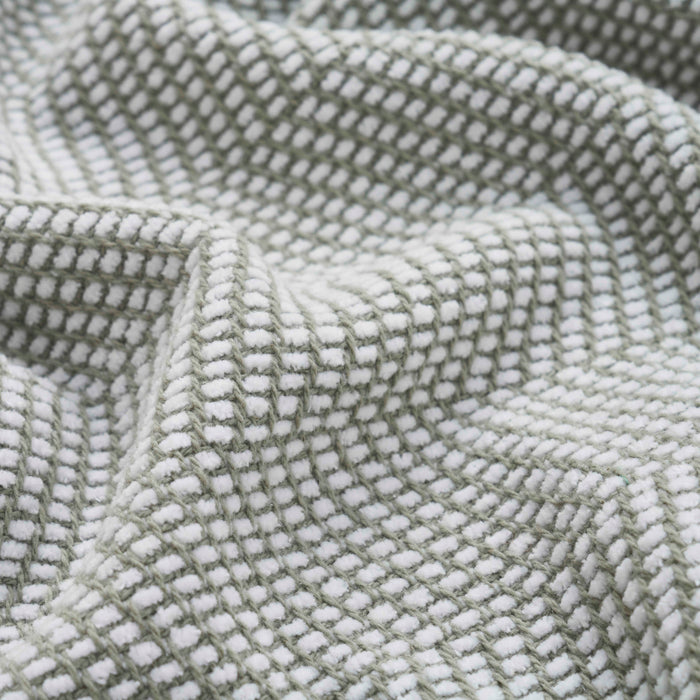 Maya Chenille Herringbone Medium Weight Cotton Blanket