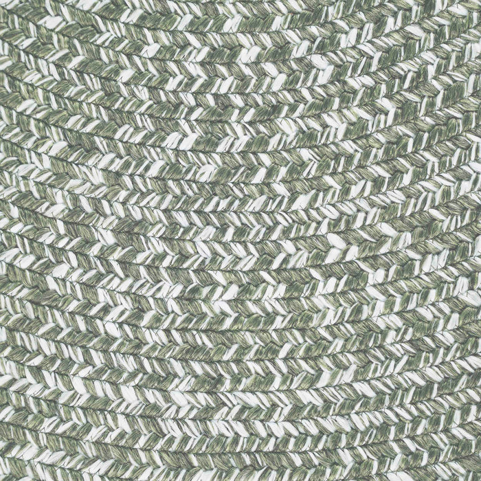 Reversible Braided Area Rug Two Tone Indoor Outdoor Rugs