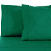 Egyptian Cotton 530 Thread Count Solid Pillowcase Set of 2 - Green