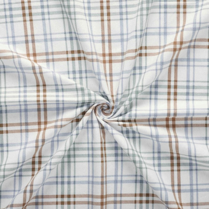 Plaid Flannel Cotton Classic Farmhouse Deep Pocket Bed Sheet Set