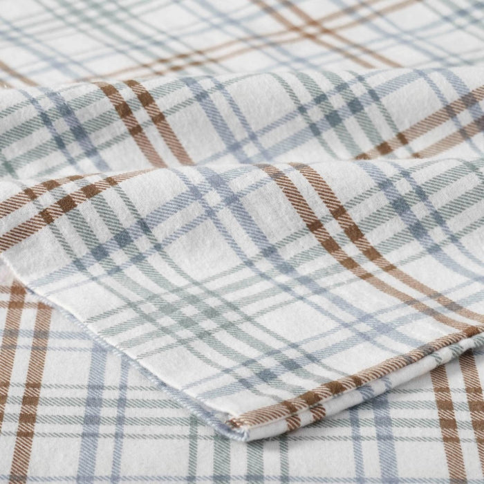 Plaid Flannel Cotton Classic Farmhouse Pillowcases, Set of 2