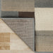 Clifton Modern Geometric Patchwork Area Rug or Runner Rug - Gray