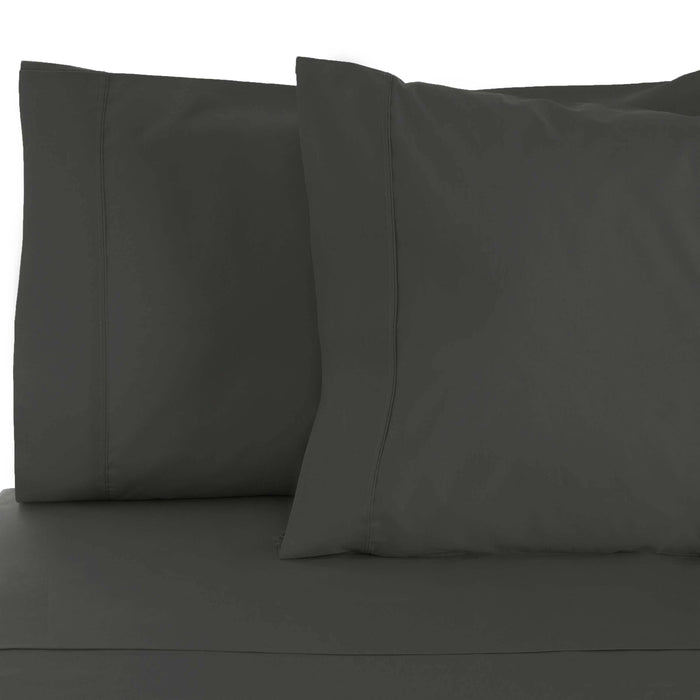 Solid 800-Thread Count Cotton Blend Pillowcases, Set of 2