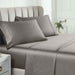 Egyptian Cotton 850 Thread Count Solid Bed Sheet Set - Gray