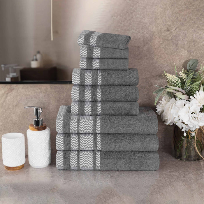 Hays Cotton Medium Weight 9 Piece Towel Set