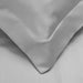 600 Thread Count Wrinkle Resistant Solid Duvet Cover Set - Gray