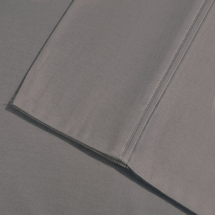 700 Thread Count Egyptian Cotton Pillowcase Set - Gray