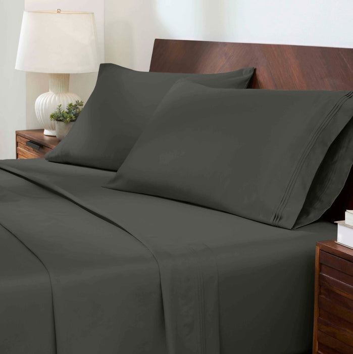 1000 Thread Count Egyptian Cotton Bed Sheet Set Olympic Queen