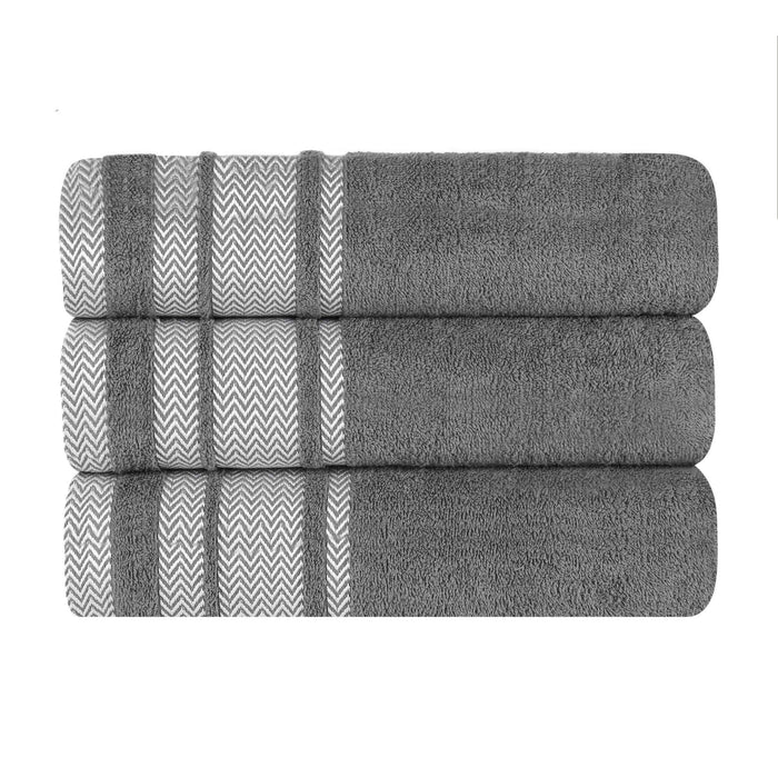 Hays Cotton Soft Medium Weight Bath Towel Set of 3