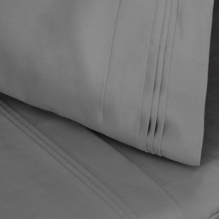 1500 Thread Count Egyptian Cotton Solid  2 Piece Pillowcase Set