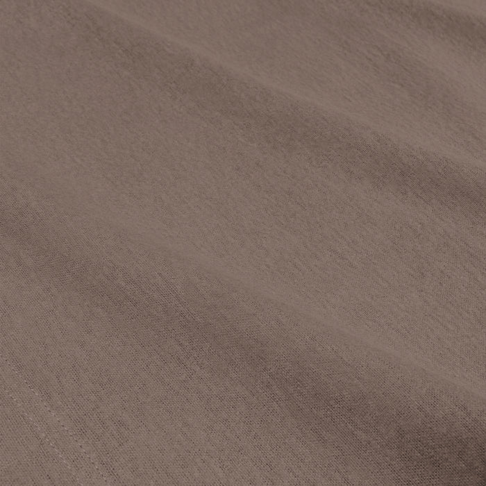 Flannel Cotton Modern Solid Deep Pocket Bed Sheet Set - Gray