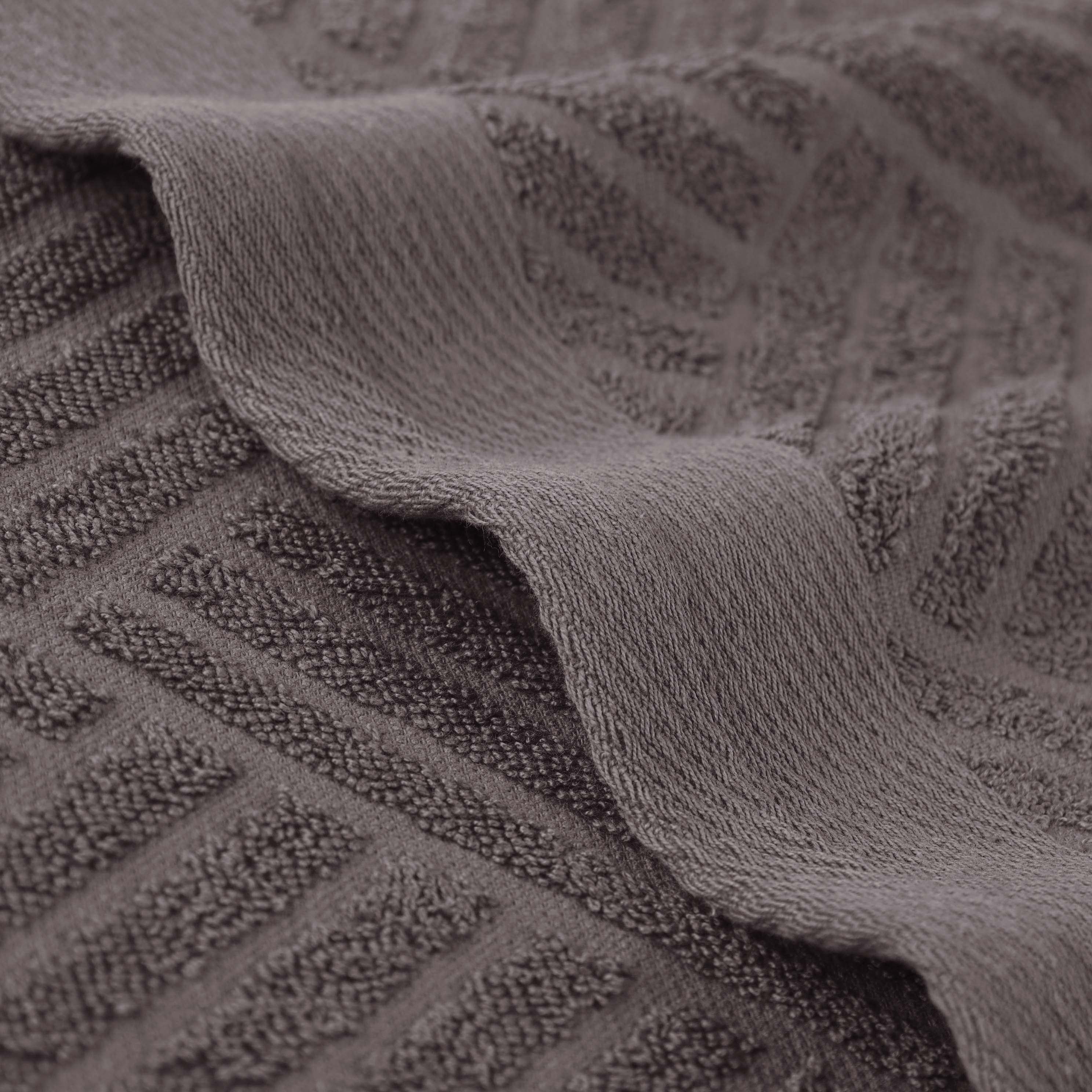 Basketweave Egyptian Cotton Jacquard 3 Piece Assorted Towel Set - Blue Nile Mills