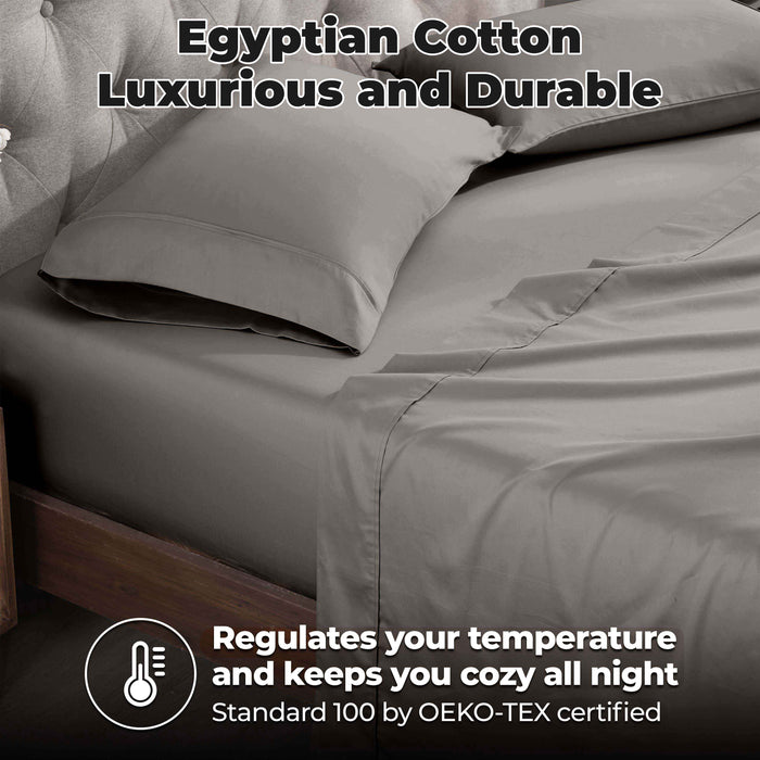 Egyptian Cotton 400 Thread Count Deep Pocket Sheet Set