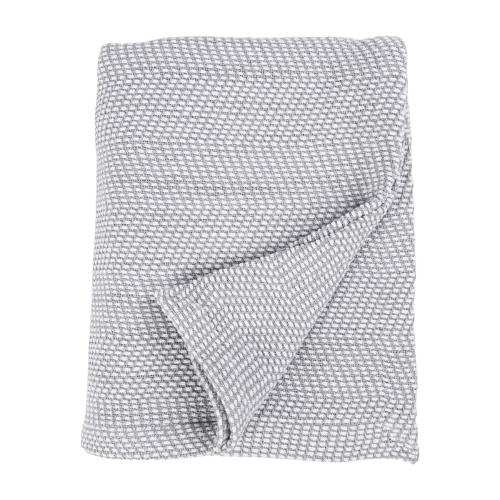 Maya Chenille Herringbone Medium Weight Cotton Blanket