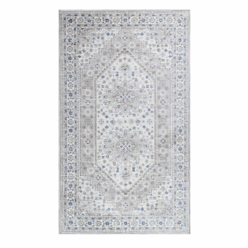 Layland Classic Medallion Traditional Indoor Area Rug or Runner - Gray