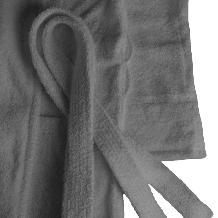 Classic Men's Bath Robe Turkish Cotton Bathrobe with Adjustable Belt